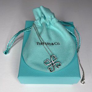 Tiffany & Co. Paloma Picasso Loving Heart Pendant Necklace Sterling Silver